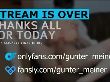 Chaturbate Private Sex Chat of guntermeiner