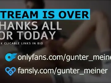 Chaturbate Best Webcam of guntermeiner