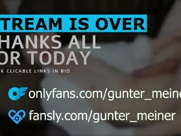 Chaturbate Live Sex of guntermeiner