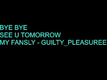 Chaturbate Watch Live Sex Cams of guilty_pleasureee