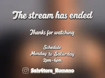 Chaturbate Sex Chat of salvatore_romanoo