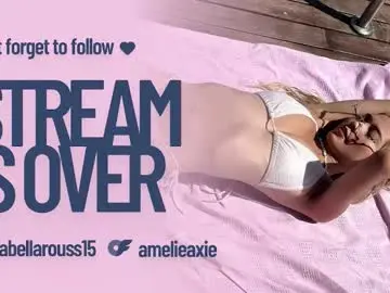 Chaturbate Live Porn of amelieaxie