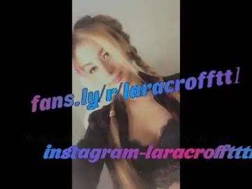 Chaturbate Best live sex cam show of laracroftt