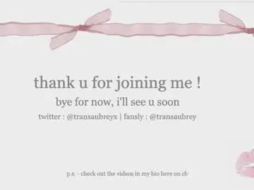 Chaturbate Adult Video Chat of transaubrey