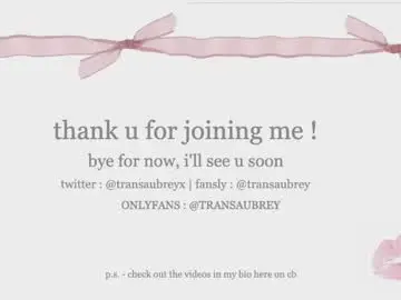 Chaturbate Live Porn of transaubrey
