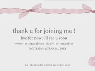 Chaturbate Best live sex cam show of transaubrey