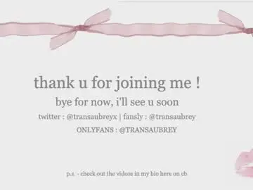 Chaturbate Sex Chat of transaubrey