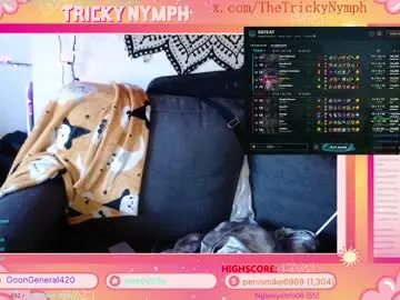 Chaturbate Sex Chat of tricky_nymph