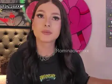 Chaturbate Live Sex Cam of rominaowenxx
