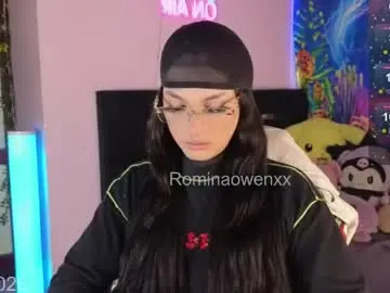 Chaturbate Best live sex cam show of rominaowenxx