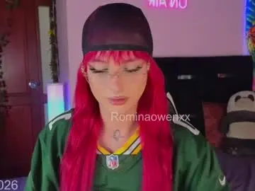 Chaturbate Best live sex cam show of rominaowenxx