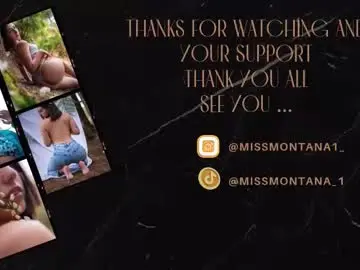 Chaturbate Sex Chat of missmontana1