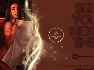 Chaturbate Best live sex cam show of missmontana1