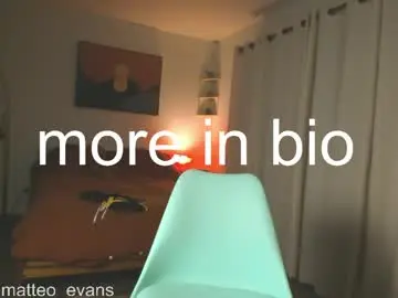 Chaturbate Free Porn Cam of matteo_evans