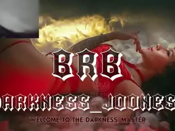 Chaturbate Best live sex cam show of darkness_joones