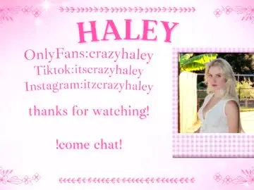 Chaturbate Live Sex Cam of haleycrazy