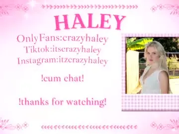 Chaturbate Best Webcam of haleycrazy