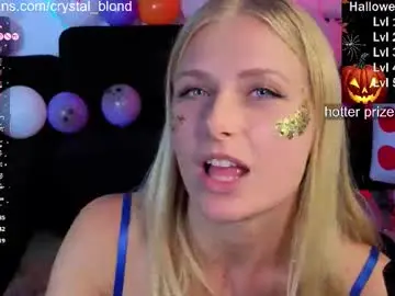 Chaturbate Best live sex cam show of crystal_blond