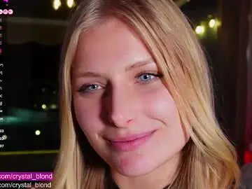 Chaturbate Best live sex cam show of crystal_blond