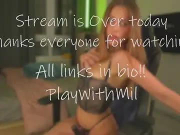 Chaturbate Free Live Porn of playwithmil