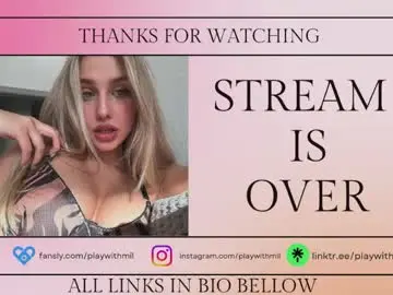 Chaturbate Sex Cam of playwithmil