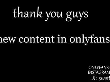 Chaturbate Nude Webcam of swettcabol