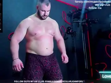 Chaturbate Best live sex cam show of muscularjohnforu