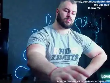 Chaturbate Best live sex cam show of muscularjohnforu
