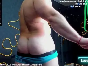 Chaturbate Live Sex Cam of muscularjohnforu