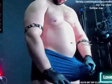 Chaturbate Best live sex cam show of muscularjohnforu