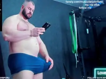 Chaturbate Live Sex Cam of muscularjohnforu