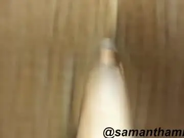 Chaturbate Best live sex cam show of samanthamilan