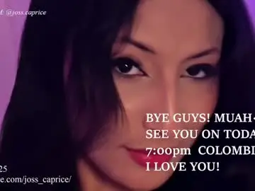 Chaturbate Live Sex of joss_caprice