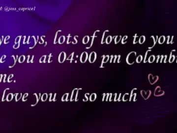 Chaturbate Adult Video Chat of joss_caprice