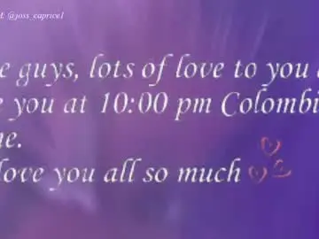 Chaturbate Free Live Porn of joss_caprice