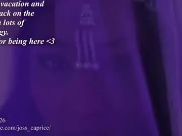 Chaturbate Nude Webcam of joss_caprice