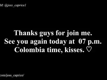 Chaturbate Free Porn Cam of joss_caprice