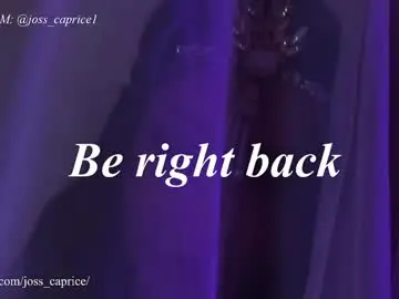 Chaturbate Live Sex of joss_caprice