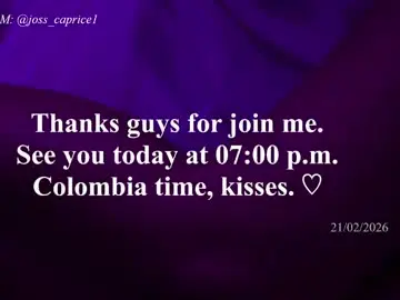 Chaturbate Free Live Porn of joss_caprice