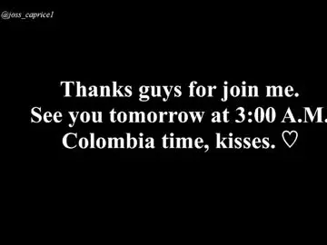 Chaturbate Sex Cam of joss_caprice