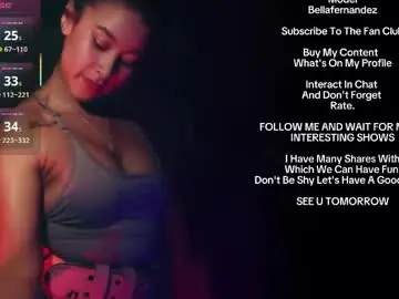 Chaturbate Adult Video Chat of bellafernandez