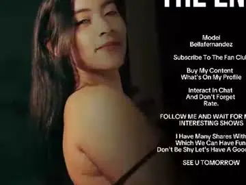 Chaturbate Sex Cam of bellafernandez