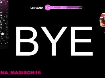 Chaturbate Best live sex cam show of madison_medina