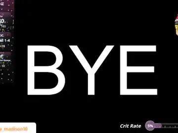 Chaturbate Best live sex cam show of madison_medina