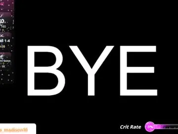 Chaturbate Live Sex of madison_medina