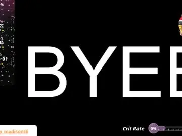 Chaturbate Best live sex cam show of madison_medina