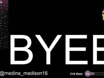 Chaturbate Watch Live Sex Cams of madison_medina