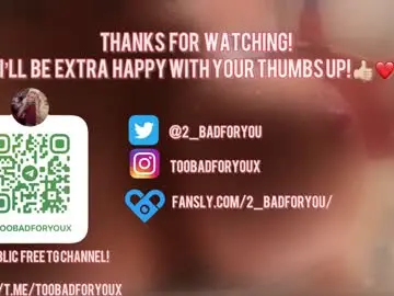 Chaturbate Adult Webcams of 2badforyou