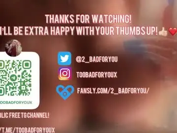 Chaturbate Adult Webcams of 2badforyou