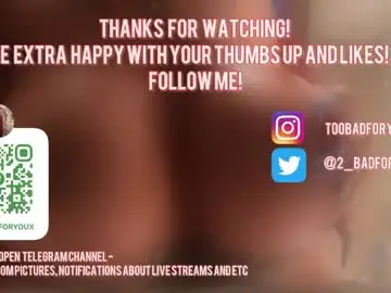 Chaturbate Adult Webcams of 2badforyou